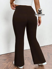 Calça Pantalona Modeladora Plus Size – Cintura Alta e Efeito Levanta Bumbum Calça Pantalona Modeladora Plus Size –
