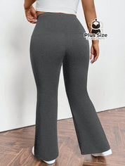 Calça Pantalona Modeladora Plus Size – Cintura Alta e Efeito Levanta Bumbum Calça Pantalona Modeladora Plus Size –