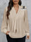 Camisa social Manga Transparente e Gola com Detalhe em Pérola Várias Cores G / Damasco Camisa social Manga Transparente