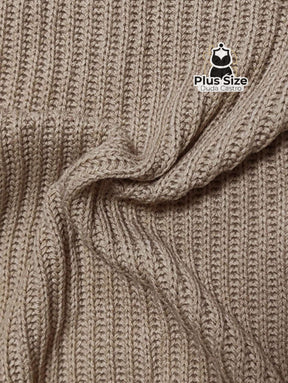 Cardigan de Tricô com Bolsos Várias Cores Plus Size Cardigan de Tricô com Bolsos Várias Cores Plus Size