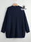 Cardigan de Tricô com Bolsos Várias Cores Plus Size Azul Marinho / G Cardigan de Tricô com Bolsos Várias Cores Plus Size