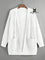Cardigan de Tricô com Bolsos Várias Cores Plus Size Branco / G Cardigan de Tricô com Bolsos Várias Cores Plus Size