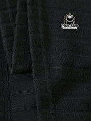 Conjunto Calça e Blusa de Manga Longa Canelada com Detalhes em Contraste Conjunto Calça e Blusa de Manga Longa Canelada