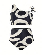 Conjunto De 3 Peças Biquíni E Pareô Plus Size Várias Estampas