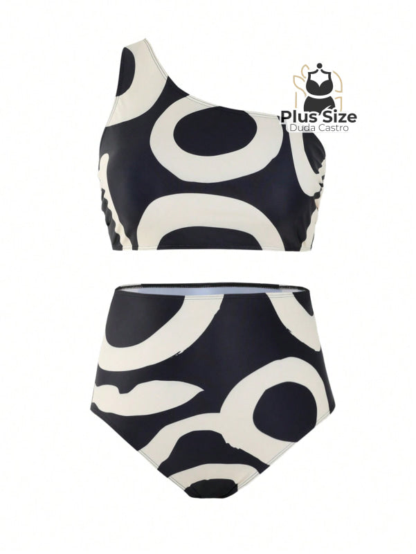 Conjunto De 3 Peças Biquíni E Pareô Plus Size Várias Estampas
