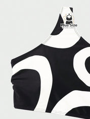 Conjunto De 3 Peças Biquíni E Pareô Plus Size Várias Estampas