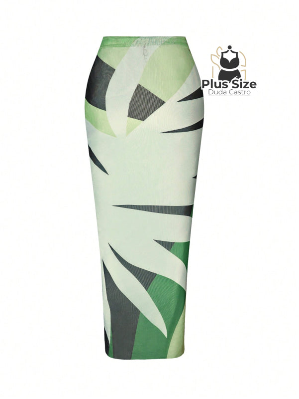 Conjunto De Biquini E Saída Praia Várias Cores Plus Size