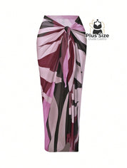 Conjunto De Biquini E Saída Praia Várias Cores Plus Size