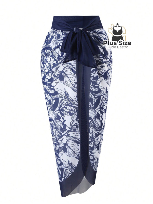 Conjunto De Biquini Meia Taça E Saída Praia