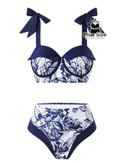 Conjunto De Biquini Meia Taça E Saída Praia
