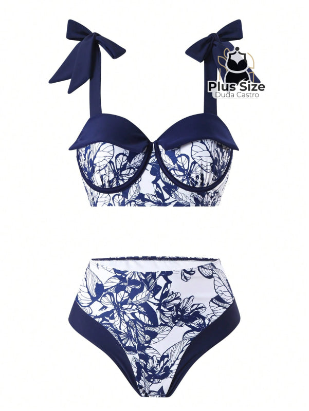 Conjunto De Biquini Meia Taça E Saída Praia