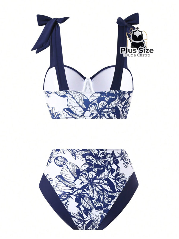 Conjunto De Biquini Meia Taça E Saída Praia