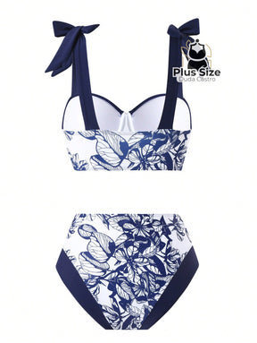 Conjunto De Biquini Meia Taça E Saída Praia