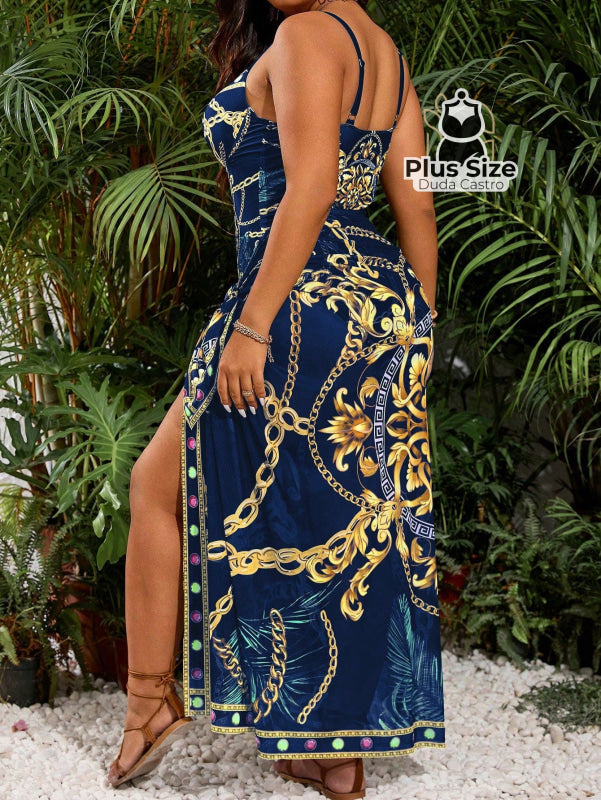 Conjunto De Maiô Meia Taça E Pareô Com Estampa Exclusiva