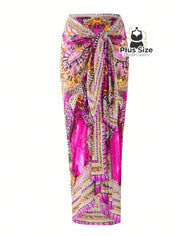 Conjunto Oasis Maiô E Pareô Plus Size