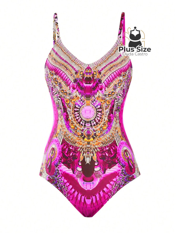 Conjunto Oasis Maiô E Pareô Plus Size