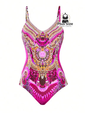 Conjunto Oasis Maiô E Pareô Plus Size