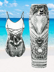 Conjunto Oasis Maiô E Pareô Plus Size