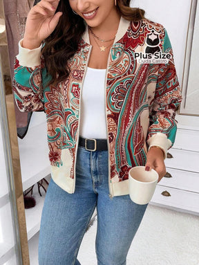 Jaqueta Vintage Plus Size Jaqueta Vintage Plus Size