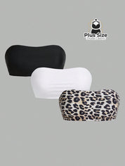 Kit com 3 top de Biquíni Tomara que Caia - Várias Cores - SÓ A PARTE SUPERIOR Kit com 3 top de Biquíni Tomara que Caia