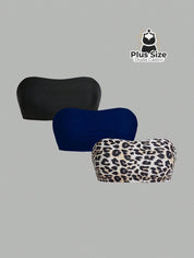 Kit com 3 top de Biquíni Tomara que Caia - Várias Cores - SÓ A PARTE SUPERIOR Kit com 3 top de Biquíni Tomara que Caia