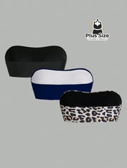 Kit com 3 top de Biquíni Tomara que Caia - Várias Cores - SÓ A PARTE SUPERIOR Kit com 3 top de Biquíni Tomara que Caia