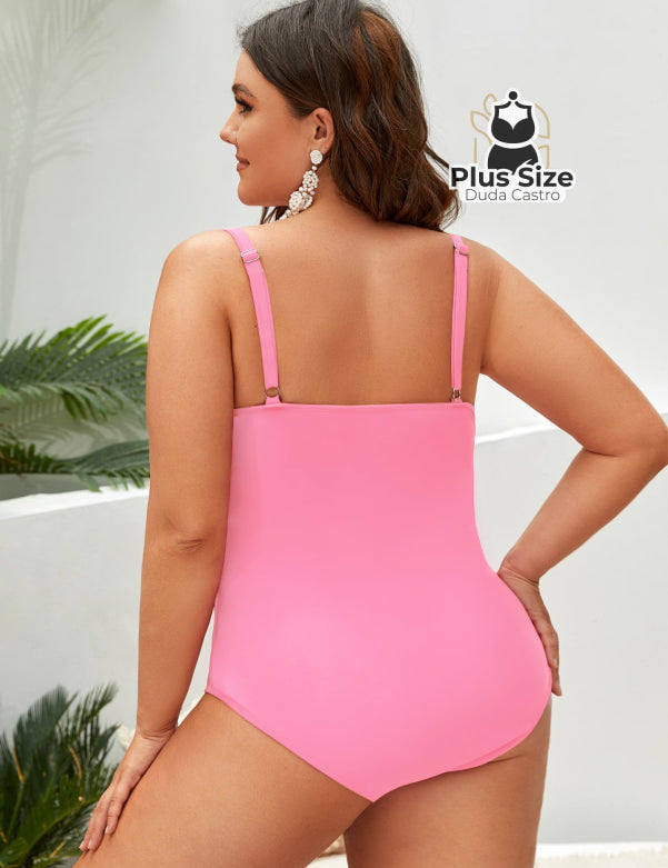 Maiô Push Up Franzido Modelador Várias Cores Plus Size Maiô Push Up Franzido Modelador Várias Cores Plus Size