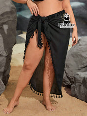 Saída De Praia Plus Size