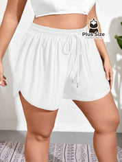 Short de Praia Piscina Hidroginástica com Cintura em Elástico e Cordão Short de Praia Piscina Hidroginástica com