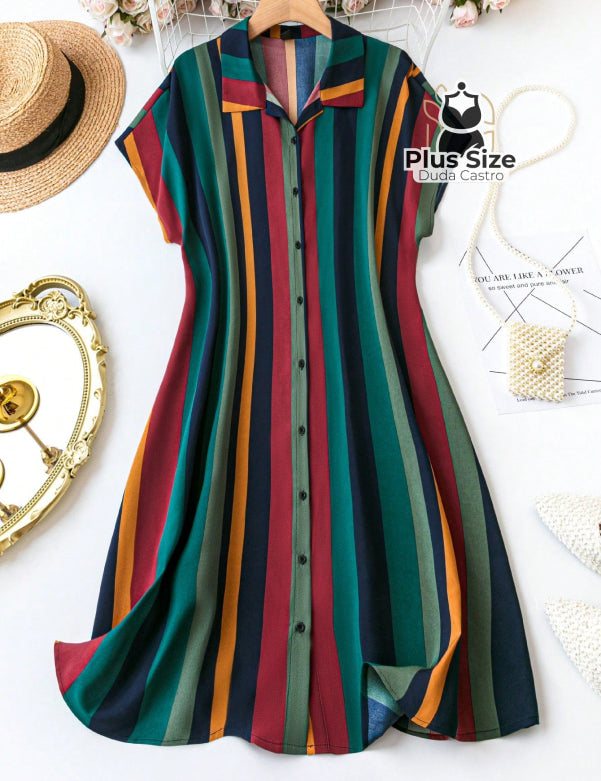  Multicolorido Vestidos Size