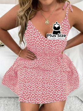 Vestido Com Cinto Várias Cores Plus Size Vestido