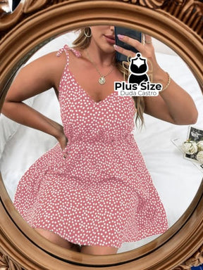 Vestido Com Cinto Várias Cores Plus Size Vestido